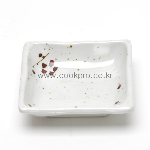 가을 웰빙사각찬그릇 /43180/사각찬기/사각찬그릇/앞접시/서비스접시/맛집접시/맛집그릇
