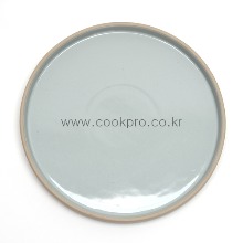 산도 원접시 소 /43380 /요리접시/안주접시/평평한원접시/평원접시/한식도자기/일식도자기/맛집도자기그릇