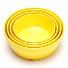 옐로우원형탕기 /41545/노랑탕기/노랑용기/노랑그릇/노랑색탕기/노랑색그릇/원색탕기