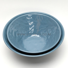 청블루 브이면기 /43083/라멘기/일본라멘그릇/국수그릇/잔치국수그릇/라면그릇/고급라면그릇